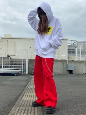 「L.H.P（エルエイチピー）のアイテム（トップス）」を使った、moneさん（レディース・160cm）の秋コーディネート