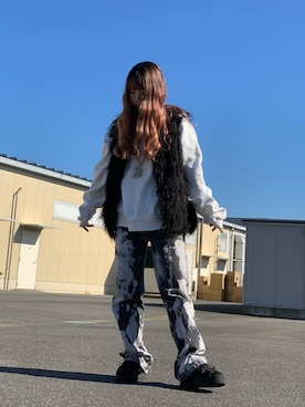 「Chica（チカ）のアイテム」を使った、moneさん（レディース・160cm）の秋コーディネート