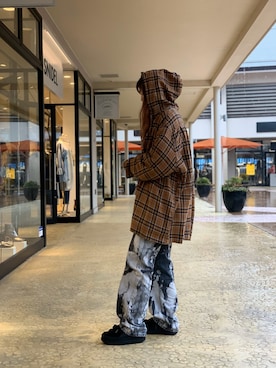 「L.H.P Private Brand（エルエイチピープライベートブランド）のアイテム」を使った、moneさん（レディース・160cm）の秋コーディネート