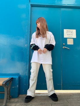 「L.H.P Private Brand（エルエイチピープライベートブランド）のアイテム」を使った、moneさん（レディース・160cm）の春コーディネート