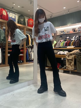 「L.H.P（エルエイチピー）のアイテム（トップス）」を使った、moneさん（レディース・160cm）の夏コーディネート