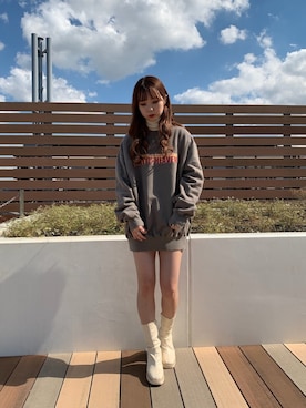「PASCAL MARIE DESMARAIS（パスカルマリエデマレ）のアイテム」を使った、moneさん（レディース・160cm）の秋コーディネート