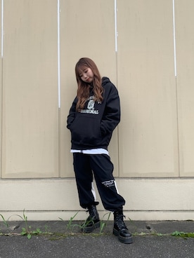 「L.H.P（エルエイチピー）のアイテム（トップス）」を使った、moneさん（レディース・160cm）の秋コーディネート
