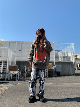 「PASCAL MARIE DESMARAIS（パスカルマリエデマレ）のアイテム」を使った、moneさん（レディース・160cm）の秋コーディネート