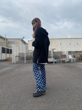 「FACCIES（ファチーズ）のアイテム」を使った、moneさん（レディース・160cm）の秋コーディネート