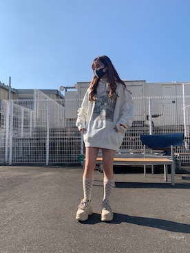 moneさん（レディース・160cm）の秋コーディネート