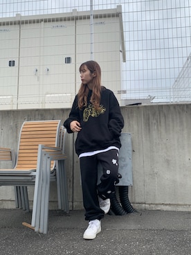 「ADD SEOUL（エーディーディーソウル）のアイテム」を使った、moneさん（レディース・160cm）の秋コーディネート