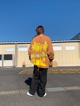 「mindseeker（マインドシーカー）のアイテム」を使った、moneさん（レディース・160cm）の冬コーディネート