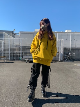 「L.H.P（エルエイチピー）のアイテム（トップス）」を使った、moneさん（レディース・160cm）の冬コーディネート