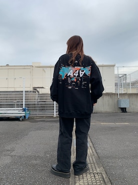 「L.H.P（エルエイチピー）のアイテム（トップス）」を使った、moneさん（レディース・160cm）の冬コーディネート