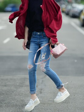 彭小雁さんのコーディネート