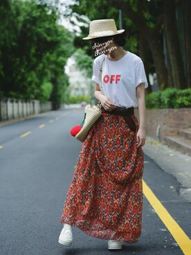 彭小雁さんのコーディネート