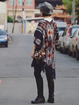 彭小雁さんのコーディネート