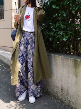 彭小雁さんのコーディネート