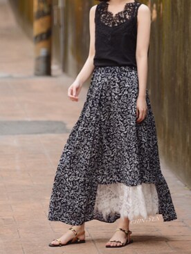 彭小雁さんのコーディネート