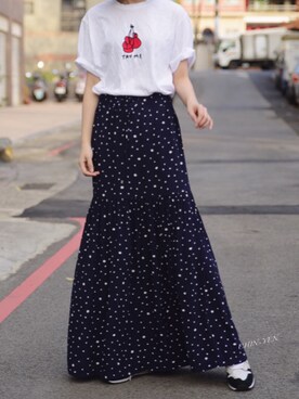 彭小雁さんのコーディネート