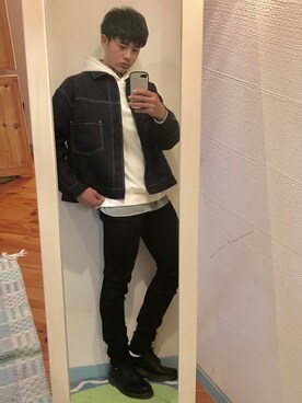 げんたさん（メンズ・175cm）の冬コーディネート