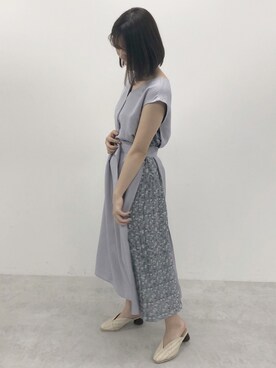 madomadoさん（レディース・161cm）の春コーディネート