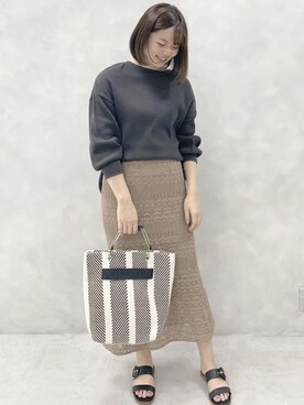 madomadoさん（レディース・161cm）の春コーディネート