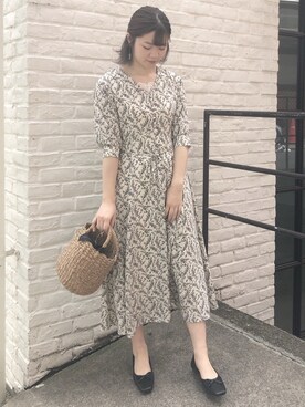 madomadoさん（レディース・161cm）の春コーディネート