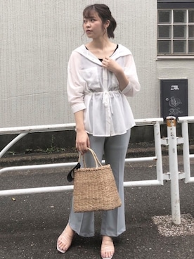 madomadoさん（レディース・161cm）の春コーディネート