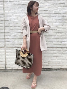 madomadoさん（レディース・161cm）の夏コーディネート