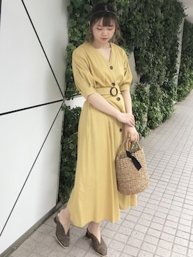 madomadoさん（レディース・161cm）の夏コーディネート