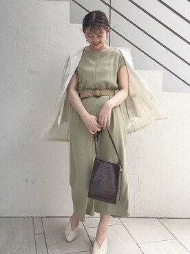 madomadoさん（レディース・161cm）の夏コーディネート