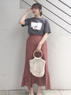 madomadoさん（レディース・161cm）の夏コーディネート