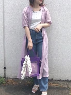 madomadoさん（レディース・161cm）の夏コーディネート