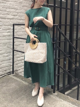 madomadoさん（レディース・161cm）の夏コーディネート