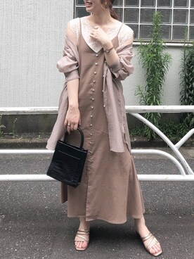 madomadoさん（レディース・161cm）の夏コーディネート