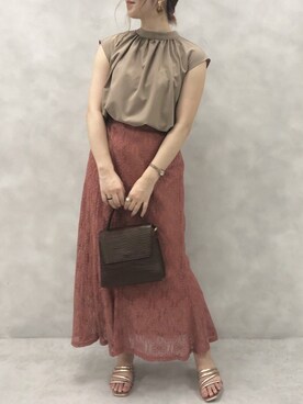 madomadoさん(レディース・161cm)の夏コーディネート