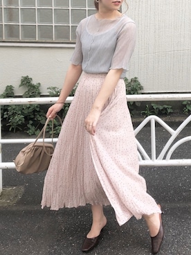 madomadoさん（レディース・161cm）の夏コーディネート