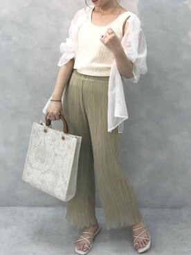 madomadoさん(レディース・161cm)の夏コーディネート