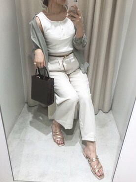 madomadoさん（レディース・161cm）の夏コーディネート