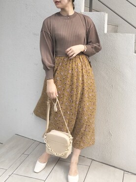 madomadoさん（レディース・161cm）の夏コーディネート