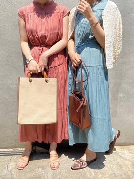 madomadoさん（レディース・161cm）の夏コーディネート