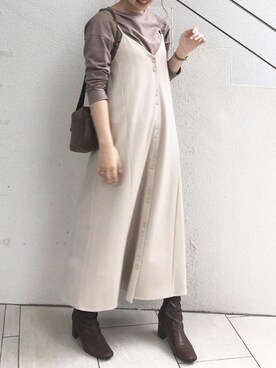 madomadoさん（レディース・161cm）の秋コーディネート