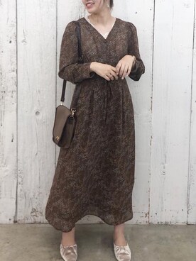 madomadoさん（レディース・161cm）の秋コーディネート