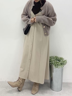 madomadoさん（レディース・161cm）の秋コーディネート