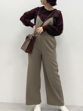 madomadoさん（レディース・161cm）の秋コーディネート