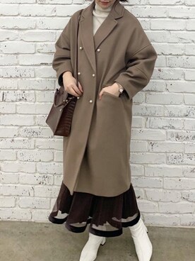 madomadoさん（レディース・161cm）の秋コーディネート