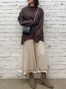 madomadoさん（レディース・161cm）の秋コーディネート