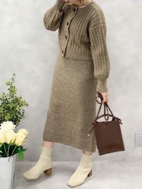 madomadoさん（レディース・161cm）の秋コーディネート