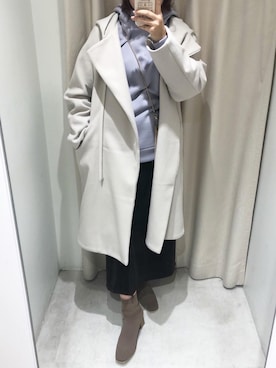 madomadoさん（レディース・161cm）の冬コーディネート