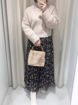 madomadoさん（レディース・161cm）の冬コーディネート