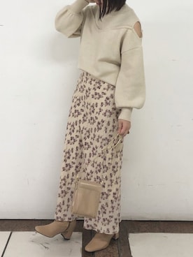 madomadoさん（レディース・161cm）の冬コーディネート