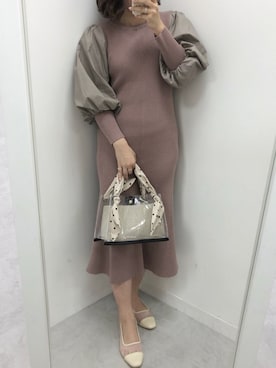 madomadoさん（レディース・161cm）の冬コーディネート