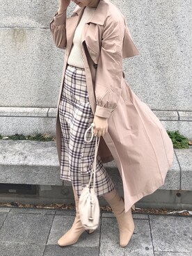 madomadoさん(レディース・161cm)の冬コーディネート